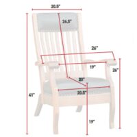 Queen Lounge Chair - Image 2