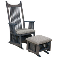 Royal Mission Regular Glider and Ottoman