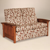 Skyline Panel Loveseat Recliner