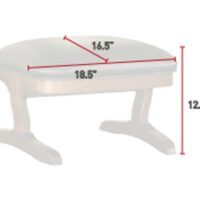 Terry Footstool (Non-Rocking) - Image 2