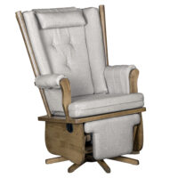 Smooth 4 Post Swivel Glider - Image 2