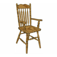 Bent Cattail Chair