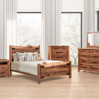 Last Frontier 2 Drawer Open Nightstand - Image 2