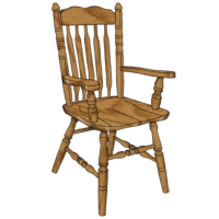 Bent Cattail Chair - Image 2