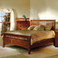 Mission Antique Bed - Image 4