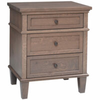 Rockport 3 Drawer Nightstand