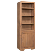 Europa Bookcase With Door - 24"W