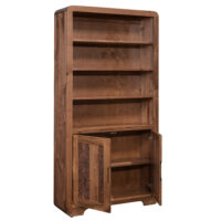 Europa Bookcase With Doors - 36"W - Image 2