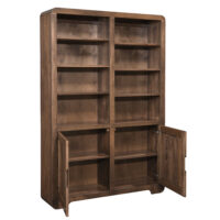Europa Bookcase With Doors - 48"W - Image 2