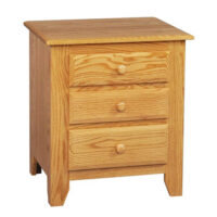 Shaker 3 Drawer Nightstand - 24"W