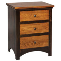 Buckeye Brown Maple & Elm Nightstand