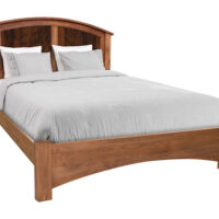 Lewiston Arched Panel Bed with Low Footboard