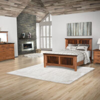 Lewiston Square Panel Bed with Low Footboard - Image 2