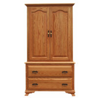 Heritage Collection Armoire with Shelf