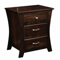 Roseberry Collection 3 Drawer Nightstand