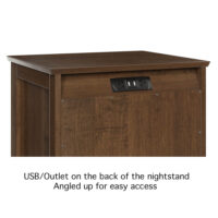 Boulder Creek 3 Drawer Night Stand - Image 3