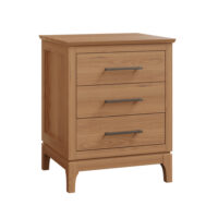 Boulder Creek 3 Drawer Night Stand