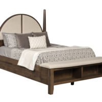 Meridian Post Bed With Footboard Bench