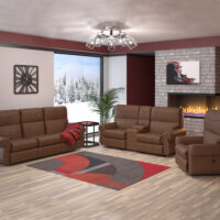 Princeton Reclining Loveseat With Console - Image 2