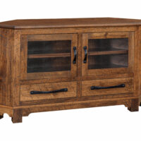 Farmhouse Corner Cabinet - 61"W