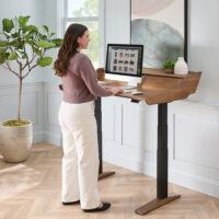 Paris Electric Sit to Stand Writer's Desk - Image 3