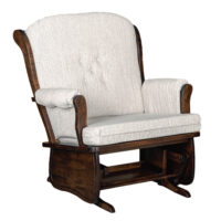 Swanback Chair & Half Glider