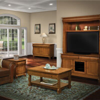 Old Classic Sleigh 6pc Wall Unit - Image 2