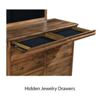 Hampton Mule Dresser With Enclosed Base- 9 Drawer - Image 2