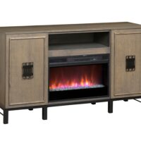 Naples Firebox TV Stand