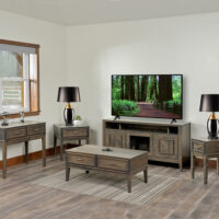 Capri TV Stand With Firebox - Image 2