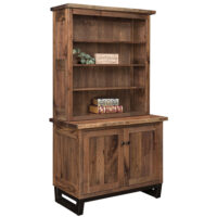 Adona 2 Door Credenza With Topper