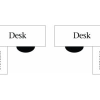 Boston Corner and Return Desk with Hutch - 64"W - Image 2