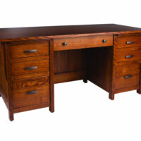 Boston File Desk - 66"W