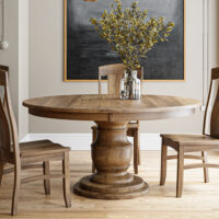 Burlington Single Pedestal Table Collection