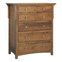 Millcreek Mission Six Drawer Chest