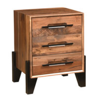 Glasgow Rustic Walnut Bedroom Collection - Image 5