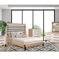 Glasgow Rustic Walnut Bedroom Collection - Image 6
