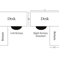 Adona Corner and Return Desk - Image 3