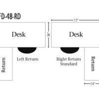Belmont Corner and Return Desk - Image 2