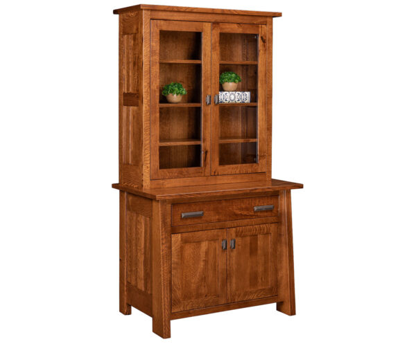 Freemont 1 Drawer Credenza With Hutch