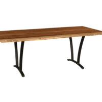 Live Edge Table with Pagosa Base