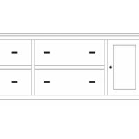 Boston Credenza - 72"W - Image 2