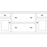 Boston Credenza - 72"W - Image 3