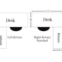Covington L-Shaped Desk with Hutch Topper - Image 2