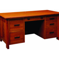 Freemont Mission File Desk - 32"W