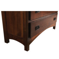2 Drawer Mission Curio - Image 3