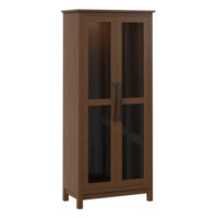 Glass Door Pantry Cupboard