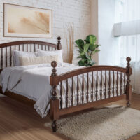 Bow Spindle Bed Collection