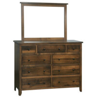 Classic Shaker 9 Drawer Dresser