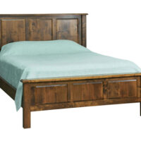 Old World Mission Panel Bed